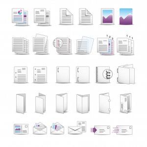 media icons