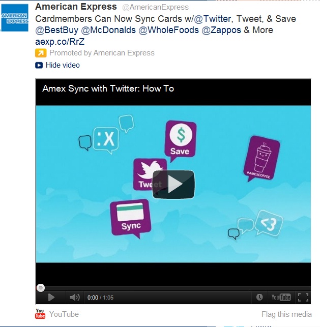 Earlier this week, American Express and Twitter announced a partnership (similar to Amex’ existing deal with FourSquare) that will allow the company to leverage social media mining to push relevent offers to customers […]